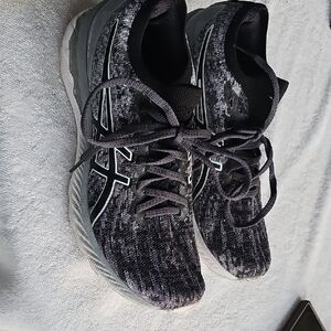 ASICS Monochrome Athletic Sneakers